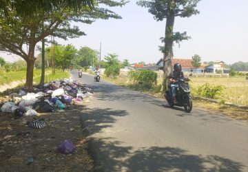 Sampah Berserakan di Pinggir Jalan Raya Pamutih, Kolaborasi Masyarakat dan Pemda Diperlukan