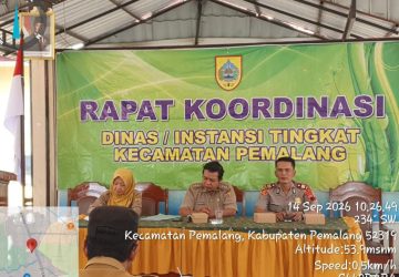 Rakor Triwulan III Kecamatan Pemalang, Camat Dorong Suksesi Kepemimpinan Desa Berjalan Lancar