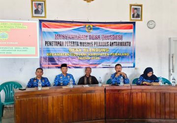 Camat Ulujami Kawal Tahapan Pilkades PAW Desa Blendung, 146 Perwakilan Warga Ditetapkan