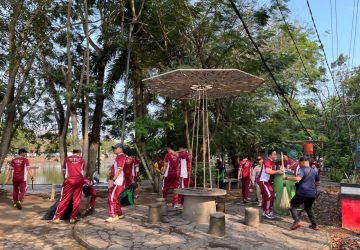 Polres Muara Enim Bersama Pemkab dan Masyarakat Gelar World Clean Up Day 2026