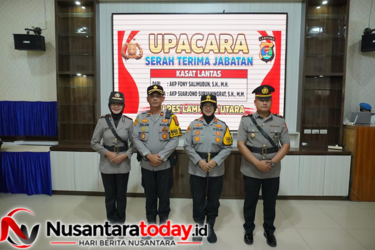 Sertijab Kasat Lantas, Kapolres Lampura Tekankan Pelayanan Humanis 6 IMG 20260923 WA0012