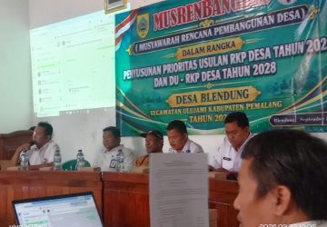 Kecamatan Ulujami Kawal Musrenbangdes Blendung, Aspirasi Warga Jadi Dasar RKP 2027