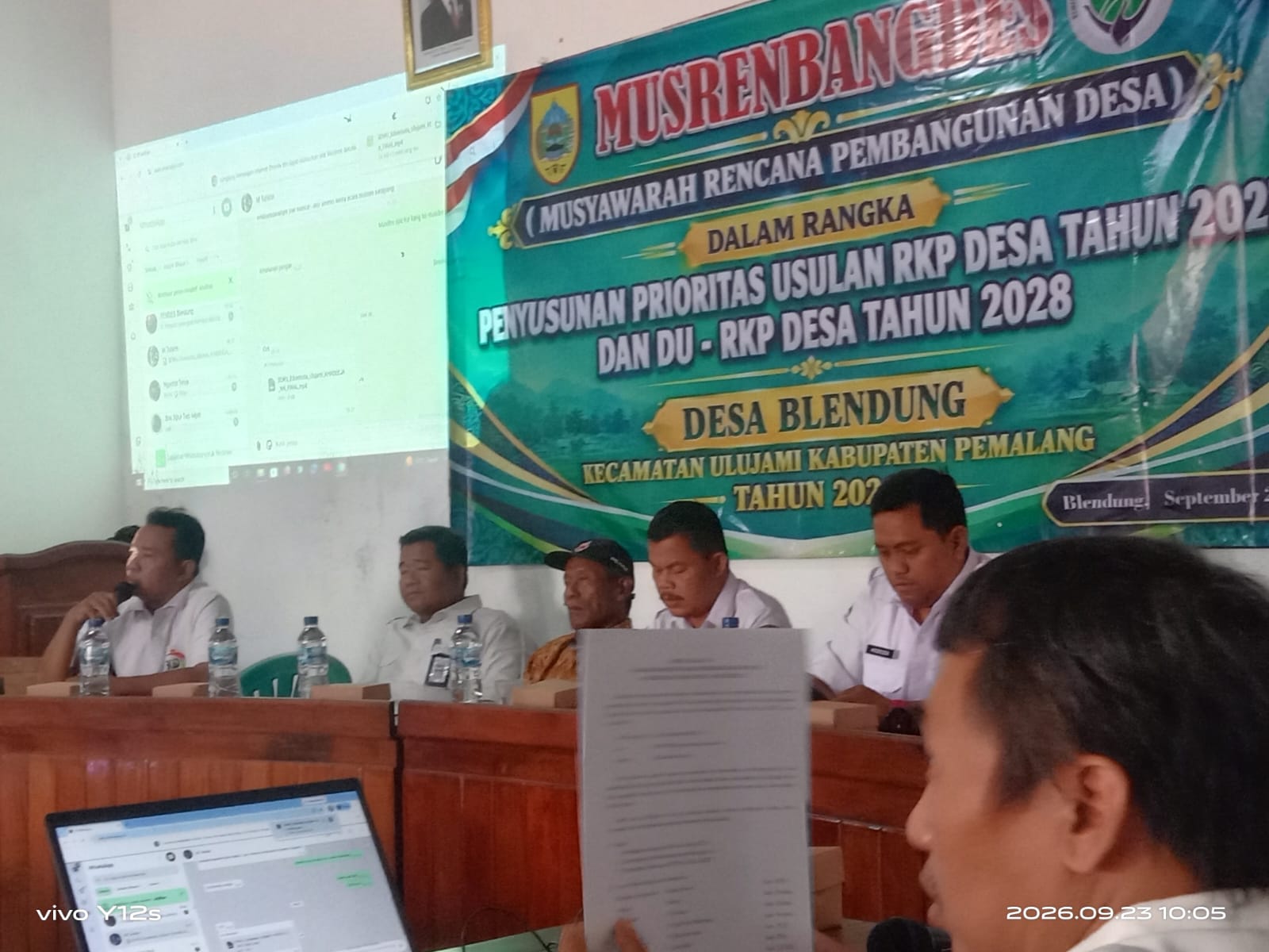 Kecamatan Ulujami Kawal Musrenbangdes Blendung, Aspirasi Warga Jadi Dasar RKP 2027 6 IMG 20260923 WA0040