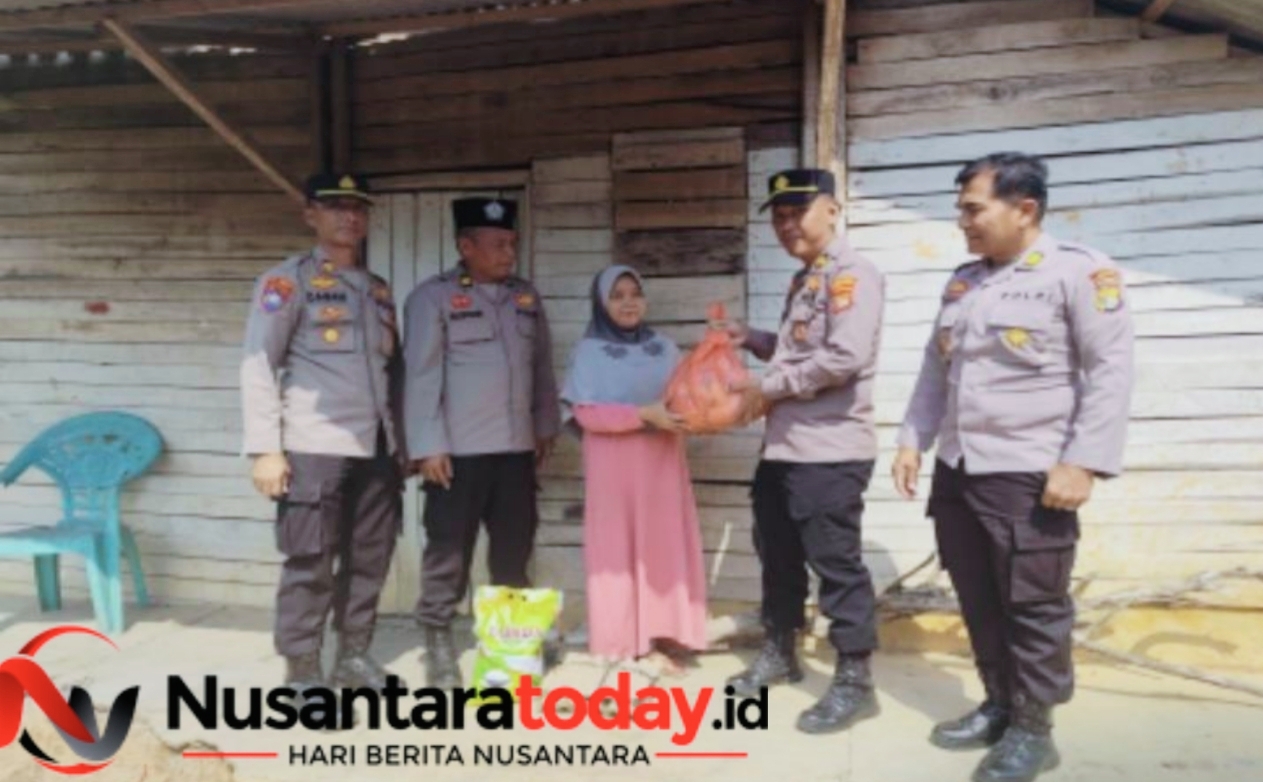 Polres Lampung Utara Salurkan Infaq untuk Warga Sekitar Mako 6 IMG 20260904 162336