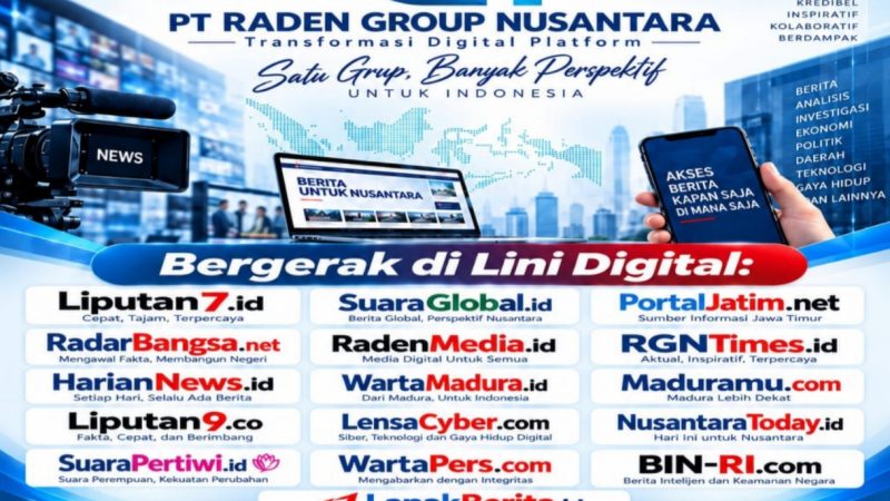 Perkuat Ekosistem Digital, PT Raden Group Nusantara Kembangkan Jaringan Media dan Inovasi Teknologi
