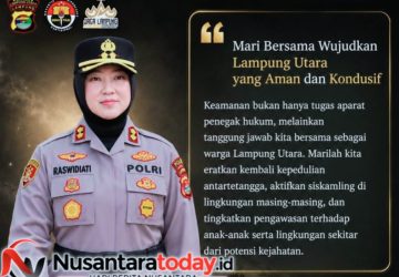 Kapolres Lampura Ajak Warga Perkuat Keamanan
