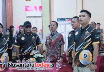Wabub Romli Buka Turnamen Billiard Dandim Cup