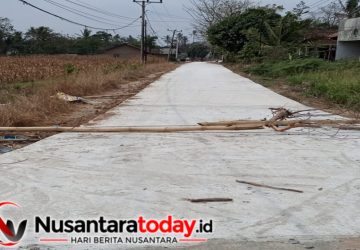 PUPR Lamsel Tolak PHO Jalan SDN 4 Jati Mulyo Sebelum Diperbaiki