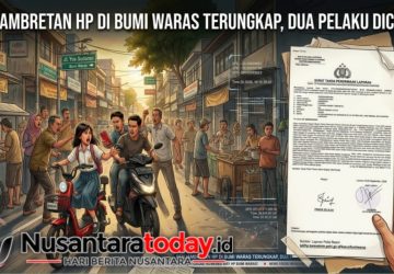 Dua Pemuda Jambret HP Siswi di Bandar Lampung, Kepergok Warga
