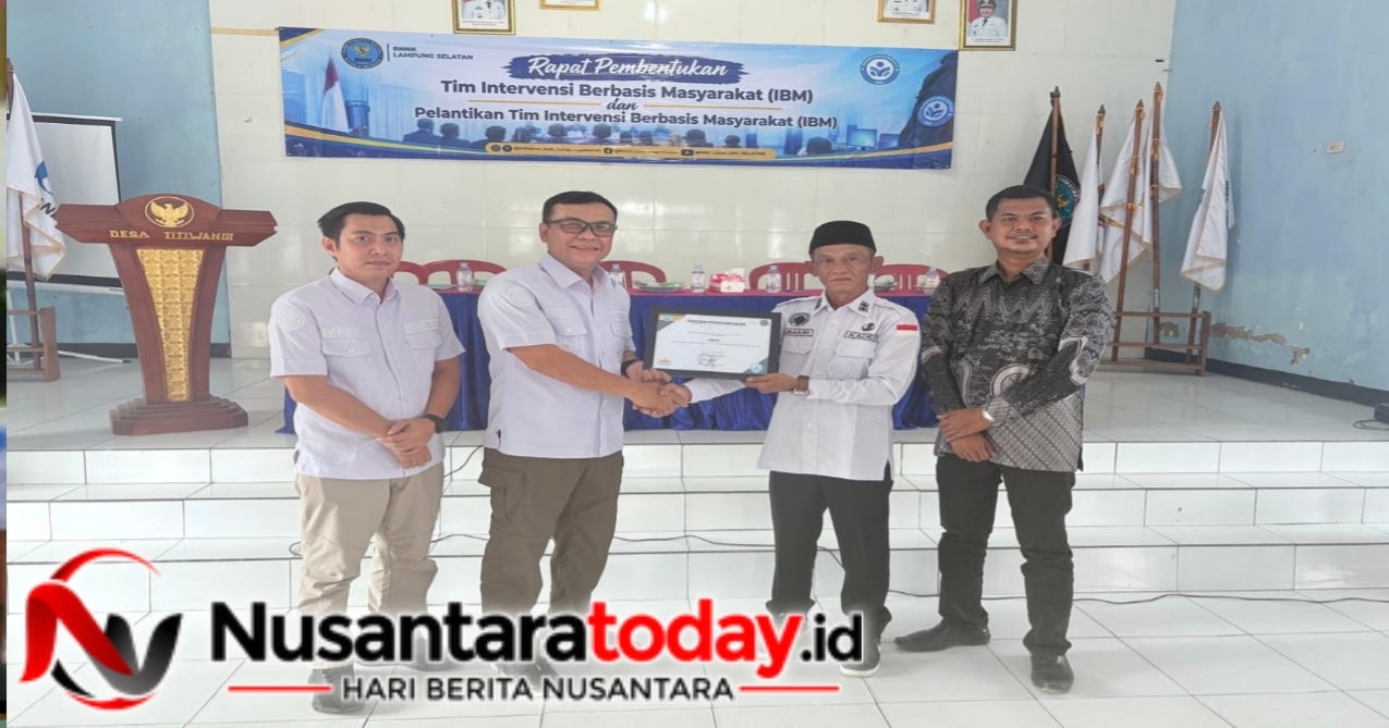 BNNK Lamsel Bentuk Tim IBM di Desa Titiwangi, Perkuat Pencegahan Narkoba 6 IMG 20260930 183000