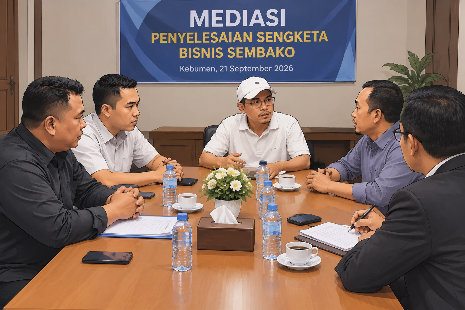 Sengketa Bisnis Sembako Berakhir Damai, Kades Bojongsari dan Anggota DPRD Pemalang Capai Kesepakatan 6 file 00000000997081f599d867bd38ec57a2