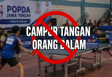 Dugaan Campur Tangan Orang Dalam Warnai Pemberangkatan Atlet Tenis Meja Popda Jateng Dindikpora Pemalang Beri Bantahan
