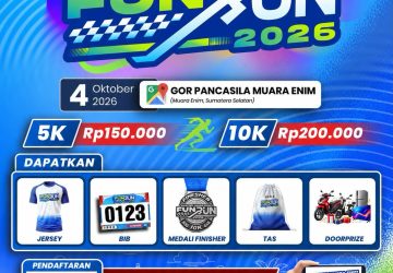 Polres Muara Enim Fun Run 2026 Resmi Dibuka, Hadirkan Kategori 5K dan 10K