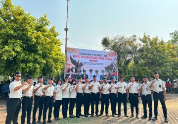 Pancasila Pemersatu Bangsa,Lapas Kendal Ikuti Upacara Hari Kesaktian Pancasila