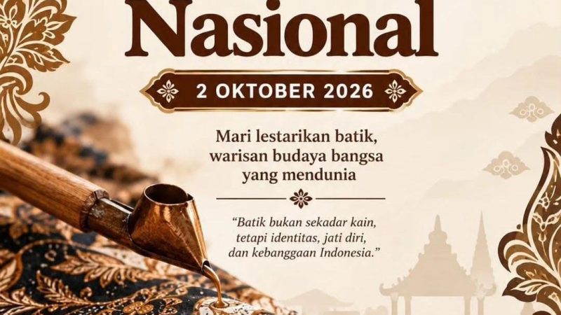 Peringati Hari Batik Nasional 2026, Kecamatan Pemalang Ajak Masyarakat Lestarikan Warisan Budaya