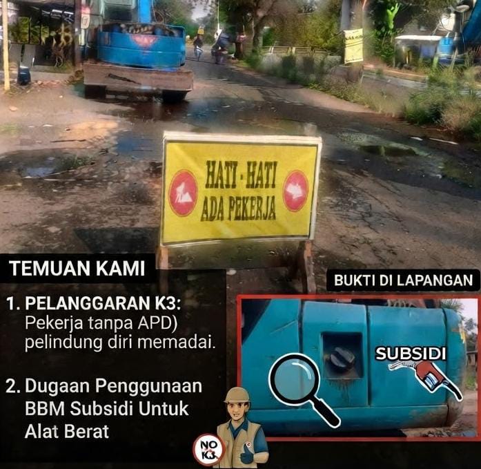 Proyek Jalan Rp8,3 Miliar di Pemalang Disorot: Minim K3 dan Dugaan Solar Subsidi untuk Alat Berat 6 IMG 20261008 WA0001