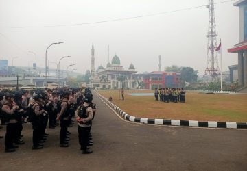 572 Personel Disiagakan, Polda Sumsel Pastikan Pengamanan Unjuk Rasa Berjalan Profesional