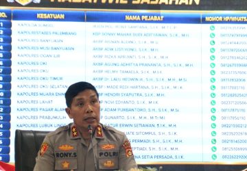 Polda Sumsel Usut 58 Laporan Karhutla, 17 Kasus Libatkan Korporasi