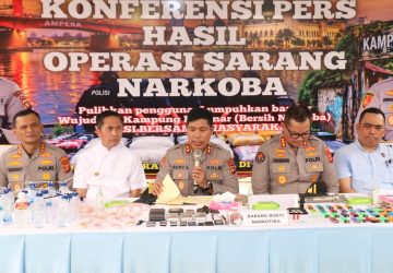 Perangi Narkoba, Polda Sumsel Amankan 1 Kg Sabu dan 17 Butir Ekstasi