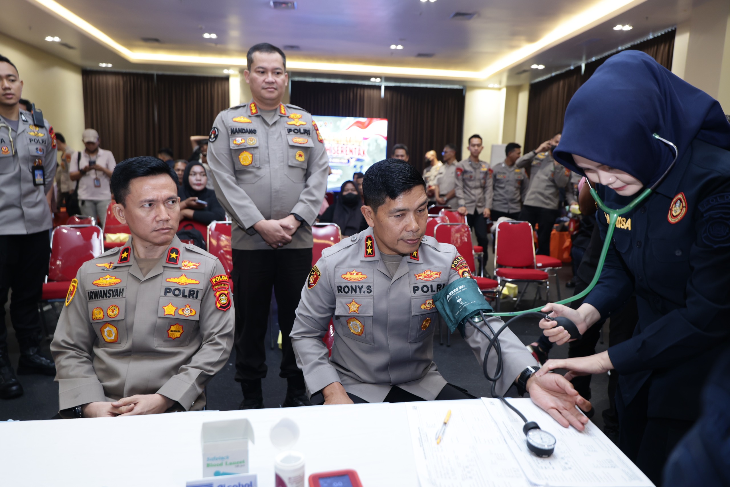 Polisi Bersama Masyarakat, Kapolda, Wakapolda, dan PJU Polda Sumsel Donor Darah Bersama 42 Jurnalis 6 IMG 20261020 WA0220