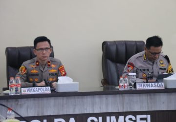 Wakapolda Sumsel Pimpin Anev Program Prioritas Kapolri, Perkuat Semangat Polisi Bersama Masyarakat