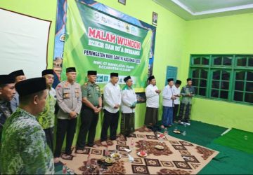 Forkopimca Ulujami Hadiri Malam Wungon Hari Santri Nasional 2026 di Gedung MWC NU