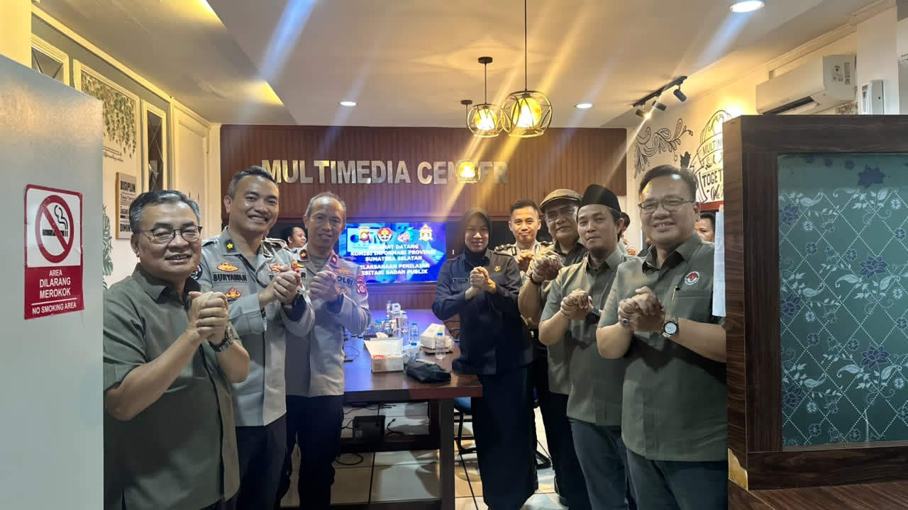 Komisi Informasi Sumsel Lakukan Visitasi, Polda Sumsel Perkuat Kesiapan Layanan PPID 6 IMG 20261028 WA0137