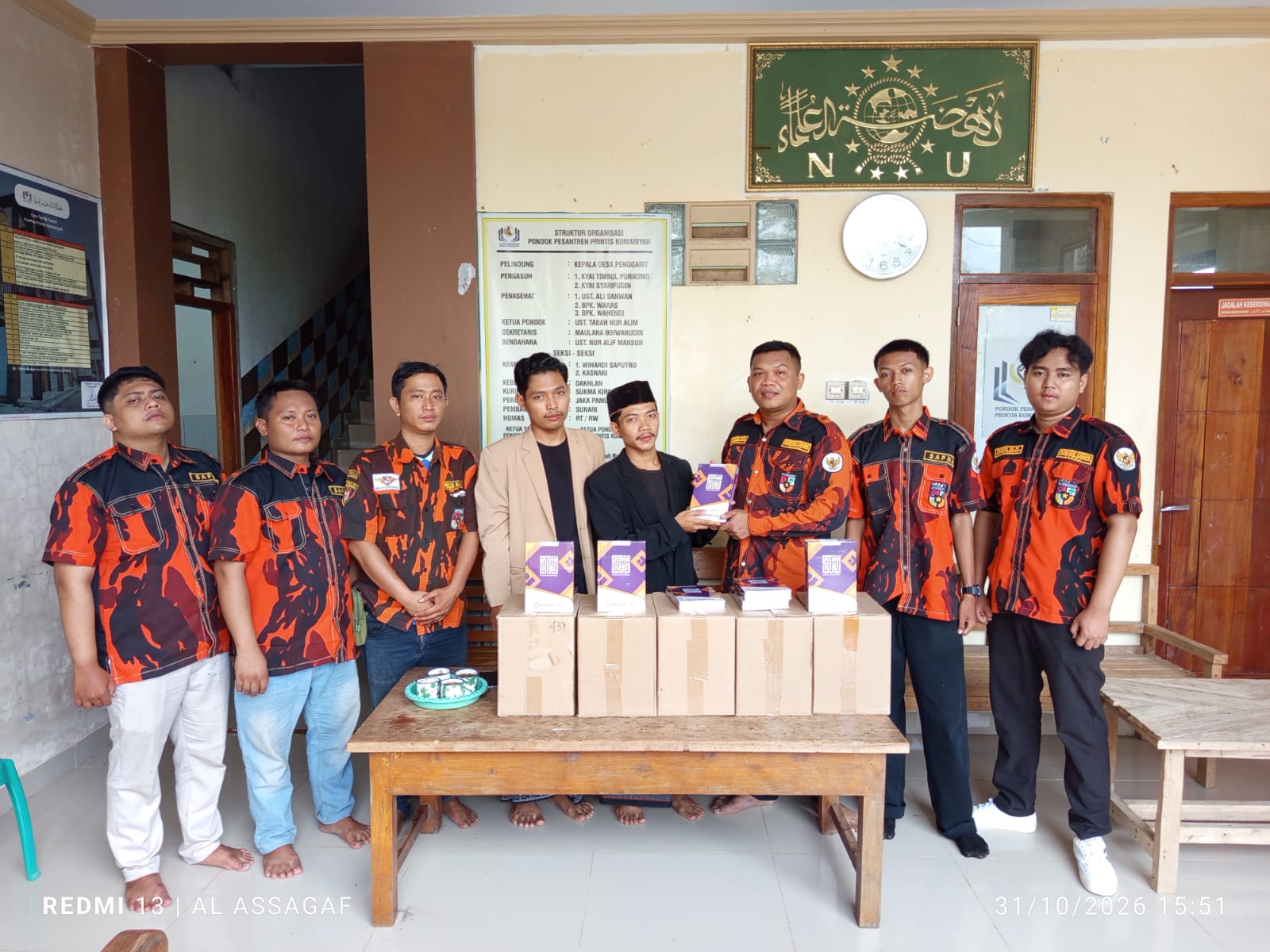 Penuh Makna, HUT ke-38 SAPMA Pemalang Diwarnai Baksos untuk Santri Pondok Pesantren 6 IMG 20261031 WA0045