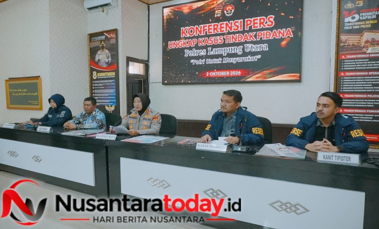 60 Kasus Pencurian Diungkap Dalam Sebulan, Polres Lampung Utara Catat 154 Perkara 6 IMG 20261002 193829