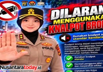 Polres Lampung Utara Tegaskan: Stop Knalpot Brong, Pengendara Bisa Kena Sanksi