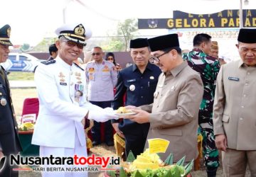 Bupati Hamartoni Hadiri HUT TNI ke-81