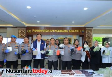 Polda Lampung Sita 89 Kg Sabu Jaringan Aceh-Jakarta