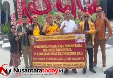 Raja-Raja Nusantara Bertemu di Bali, Tokoh Adat Lampung Hadir