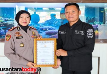 Kapolres Lampura Apresiasi Aipda Heriyanto, Tekankan Pengabdian Tanpa Batas