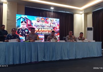 Kapolda Sumsel Pimpin Konferensi Pers Update Penanganan Karhutla Tahun 2026, Ungkap Puluhan Kasus dan Korporasi