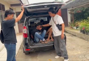 Polrestabes Palembang Bekuk Dua Pelaku Curanmor di Sukarami