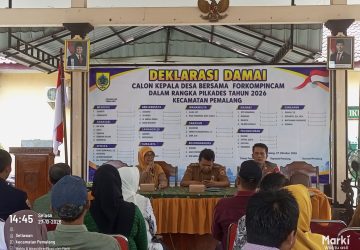 Camat Pemalang Pimpin Deklarasi Damai Pilkades 2026, Tegaskan Netralitas dan Tolak Politik Uang