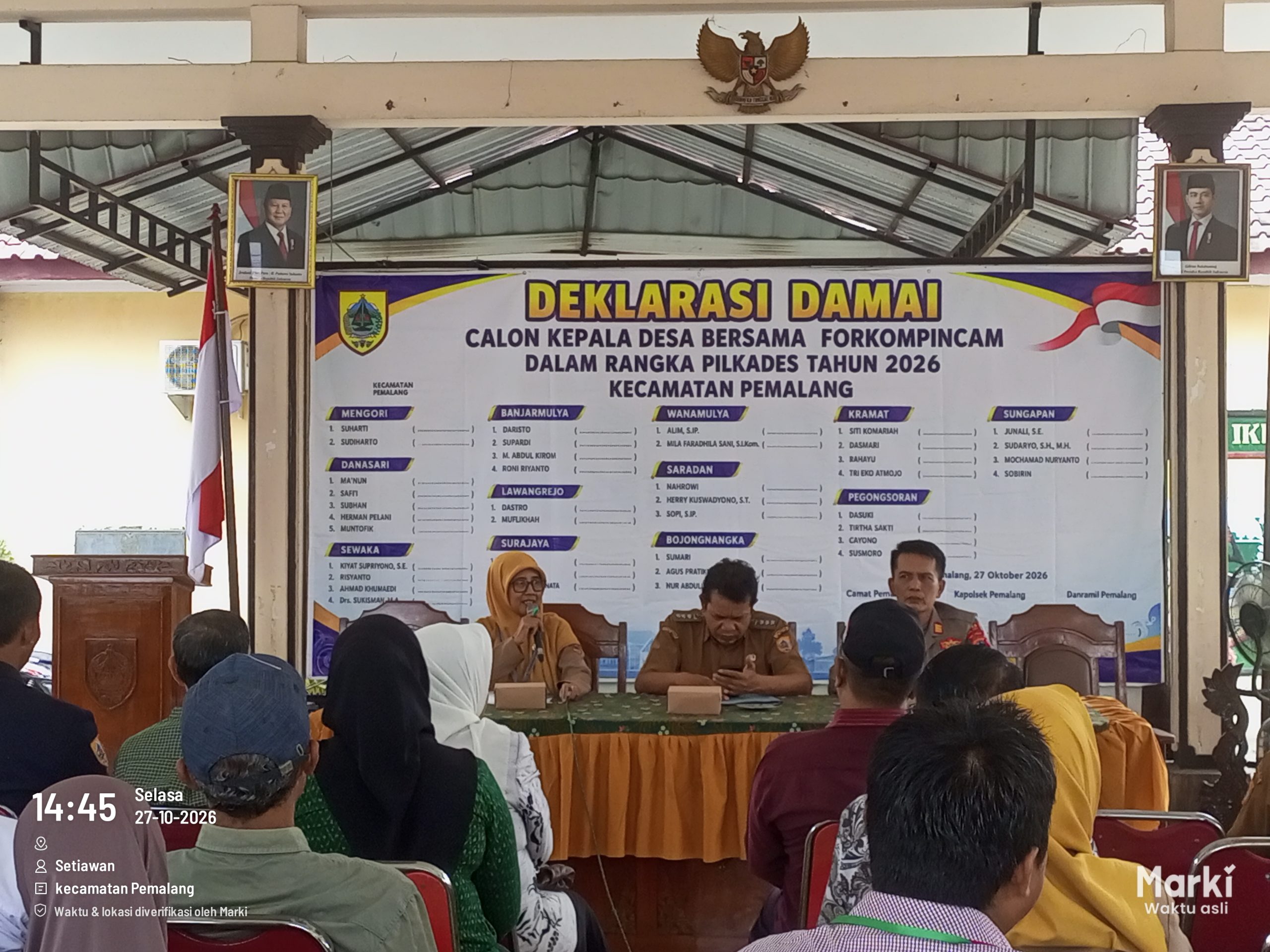 Camat Pemalang Pimpin Deklarasi Damai Pilkades 2026, Tegaskan Netralitas dan Tolak Politik Uang 6 Marki 20261027 144527335 scaled