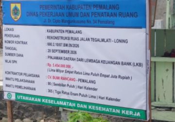 DPUPR Pemalang Fokus Tingkatkan Kualitas Jalan, Rekonstruksi Tegalmulati–Loning Dimulai