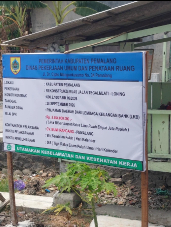 DPUPR Pemalang Fokus Tingkatkan Kualitas Jalan, Rekonstruksi Tegalmulati–Loning Dimulai 6 Screenshot 20261012 160127 1