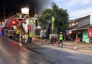 ​Perbaikan Jalan D.I. Panjaitan dan Bojongbata Dimulai, Warga Diimbau Gunakan Jalur Alternatif